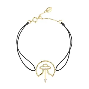 Cosmo Spaceship Cord Bracelet