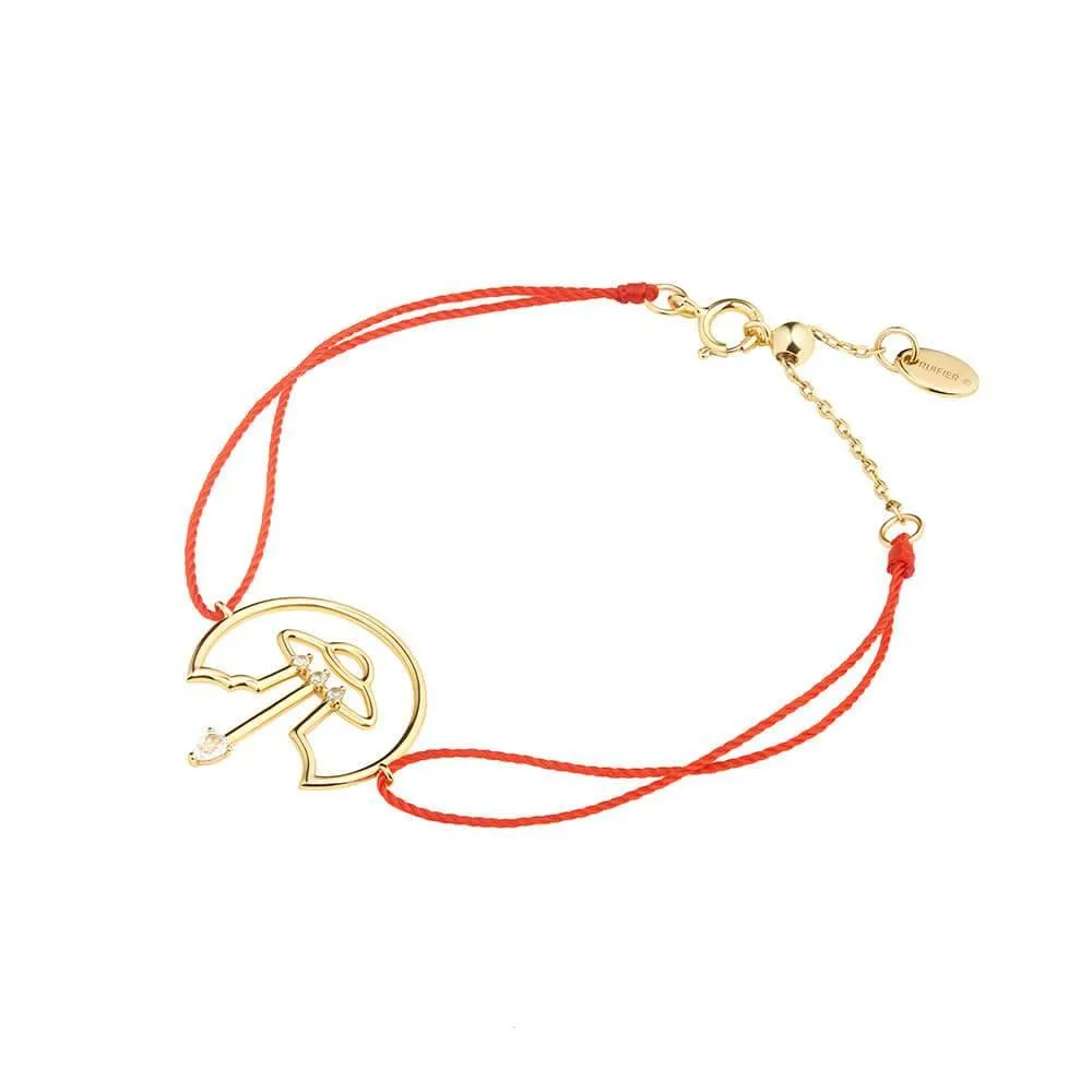 Cosmo Spaceship Cord Bracelet