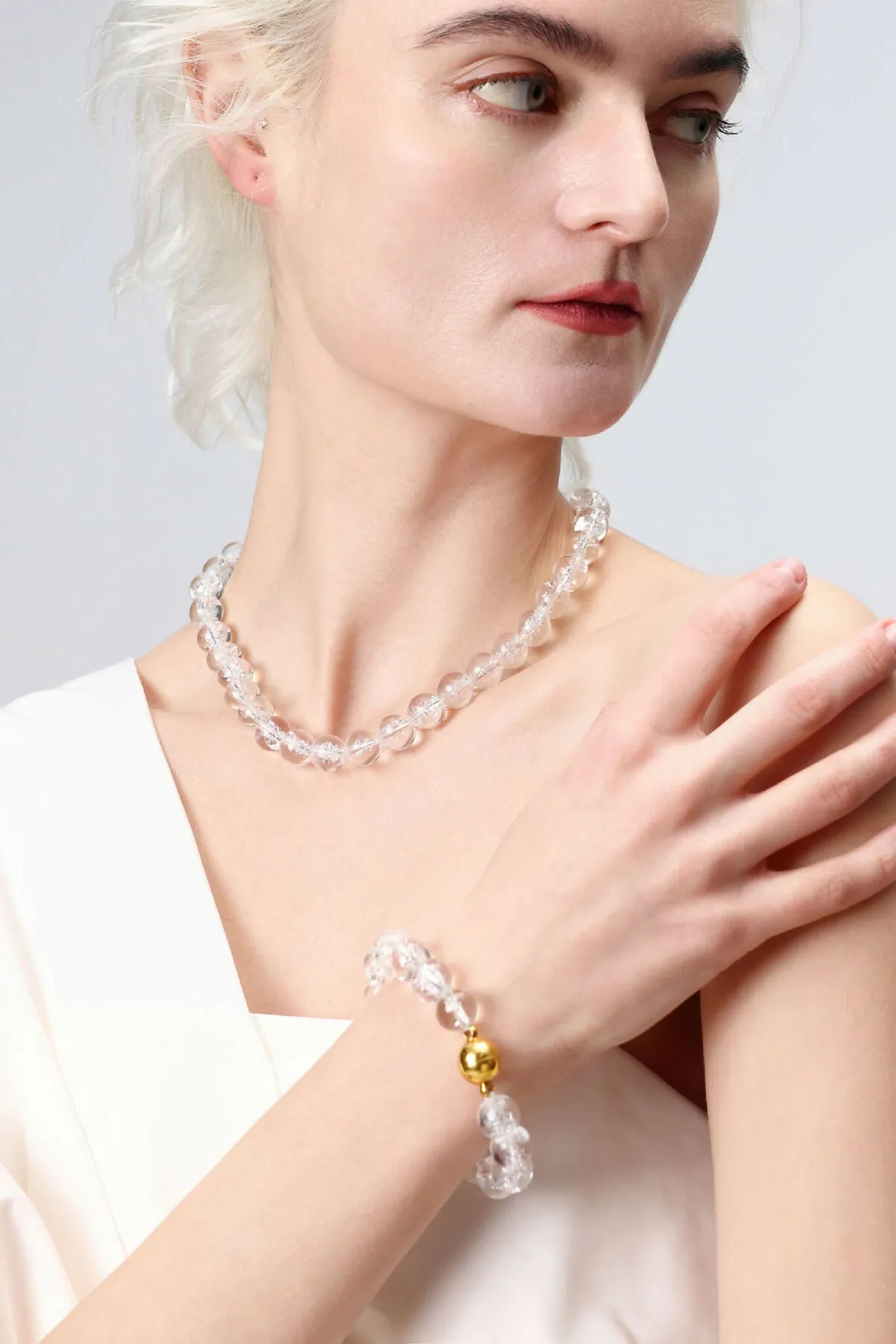 Crystal Sphere Bracelet