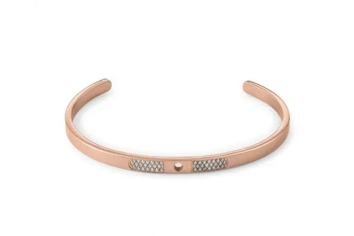 Deluxe Basic Bangle – Rose Gold | Qudo