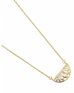 Desert Bloom Necklace - Yellow Gold