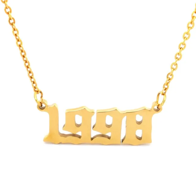 Devil Necklace Stainless Steel Angel Number Necklaces