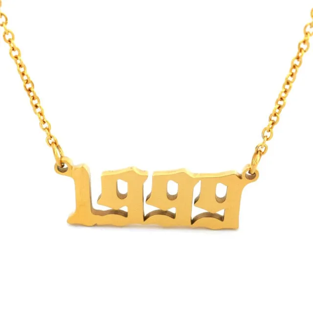 Devil Necklace Stainless Steel Angel Number Necklaces