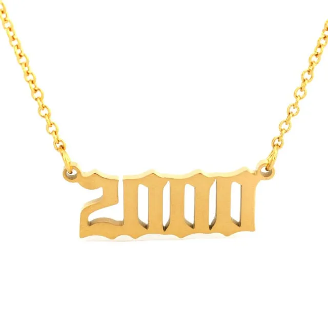 Devil Necklace Stainless Steel Angel Number Necklaces