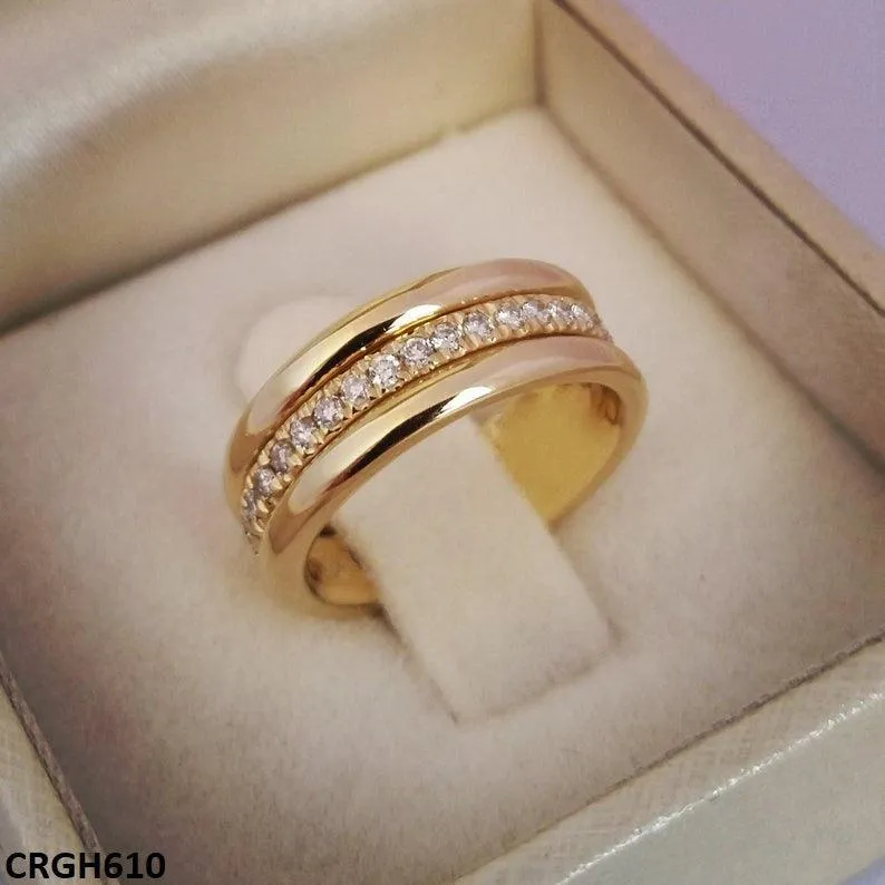 Diamond Layer Challa Ring