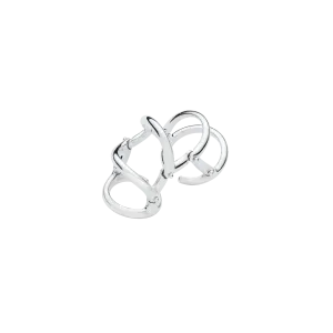 Drop Armour Ring With Double Hinge