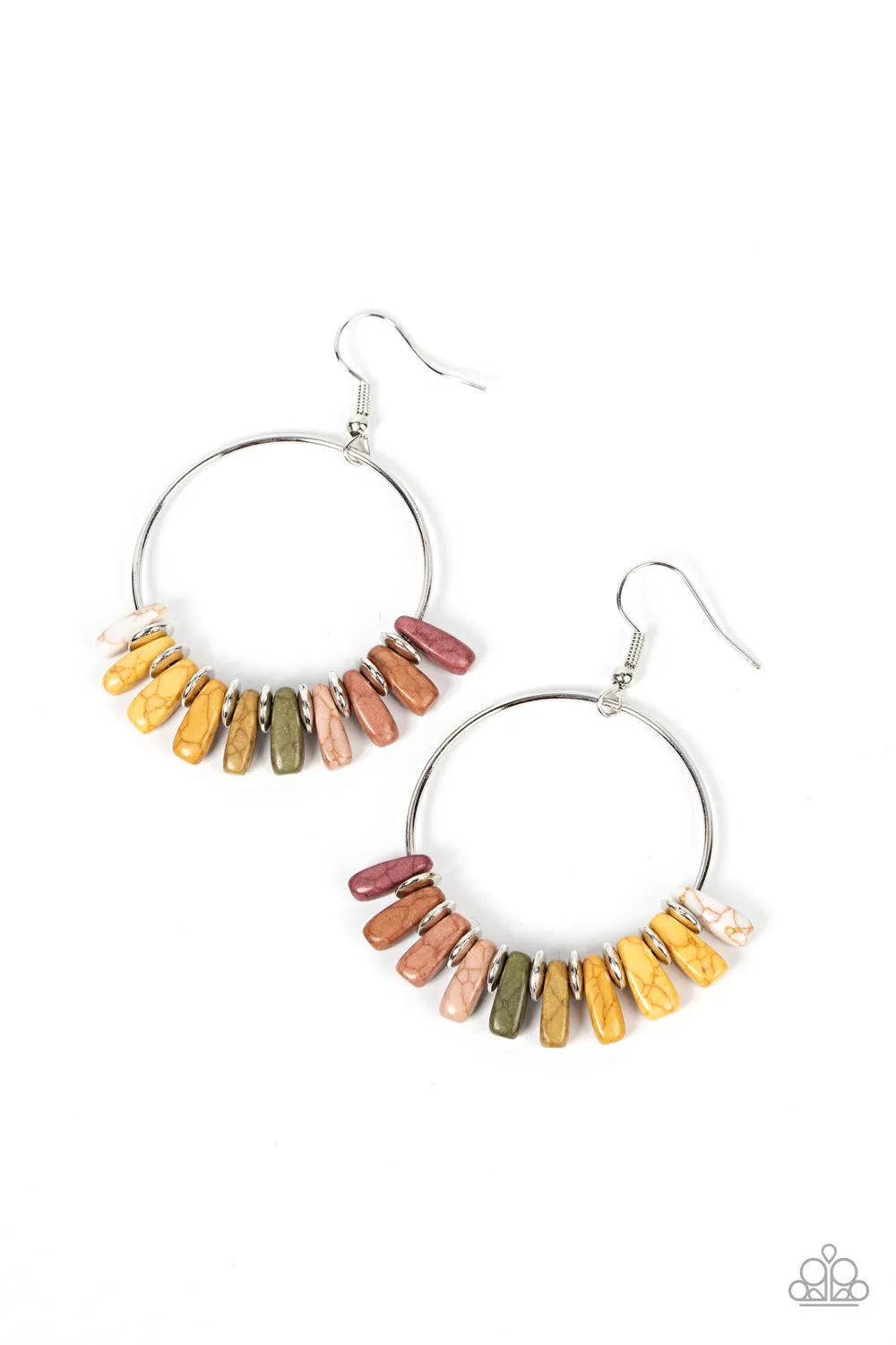Earrings Earthy Ensemble - Multi E2438