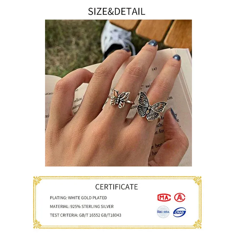 Elegant Sterling Silver Statement Ring
