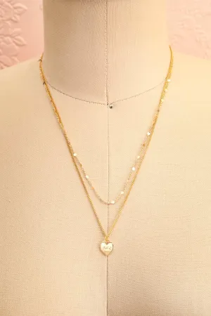 Elizabeth Blackwell | Set of 2 Gold Necklaces