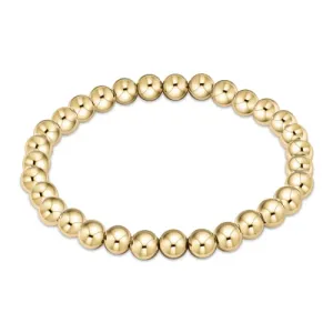 enewton - Classic Gold Bead Bracelet 6mm