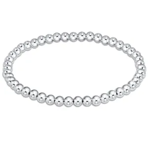 eNewton | Classic Sterling 4mm Bead Bracelet