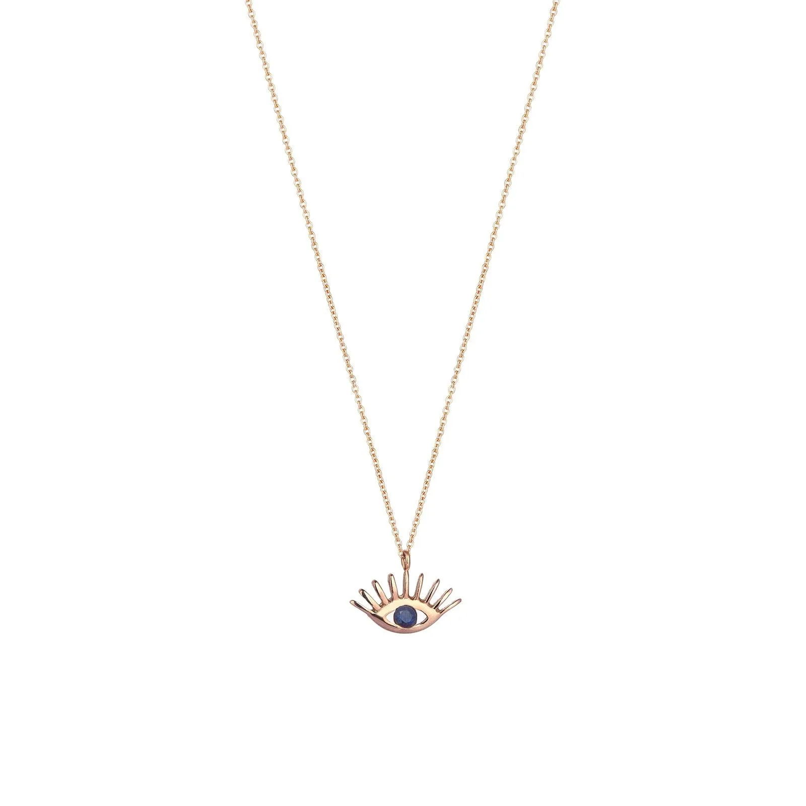 Evil Eye İnce Zincir Kolye