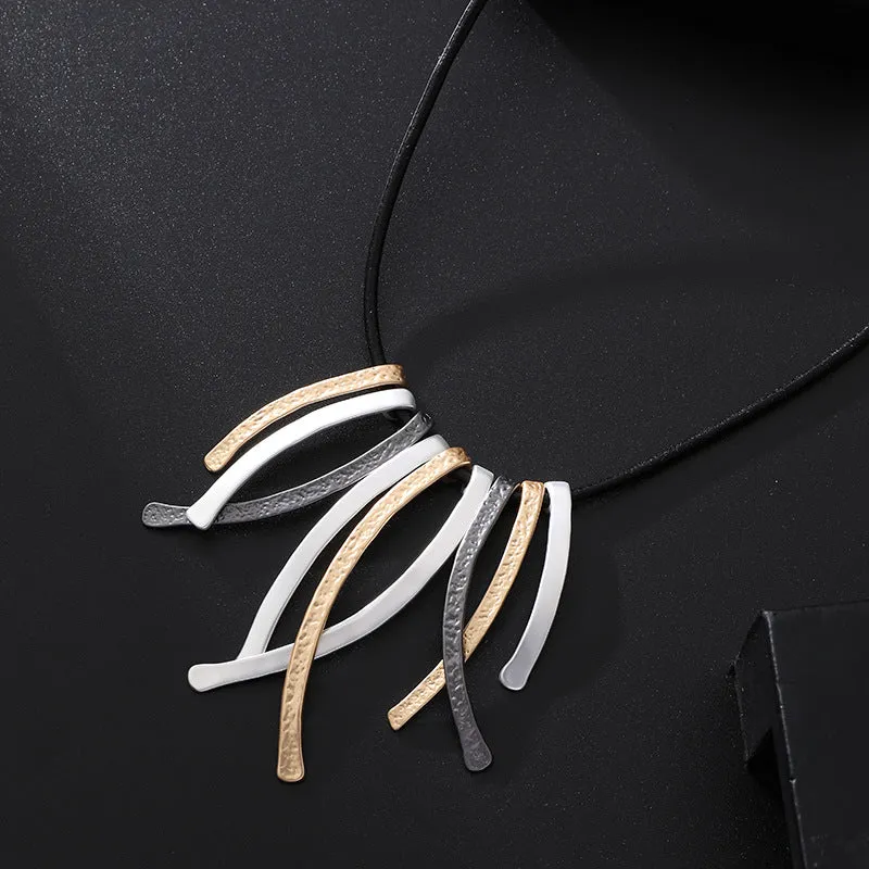 Fashion Chokers Statement Necklaces&Pendants Silver Color Jewelry For Women