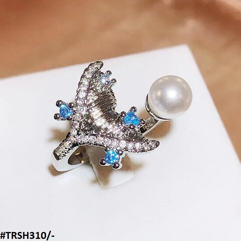 Fish Tail Adjustable Ring