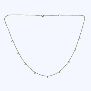 Floating Diamond Necklace