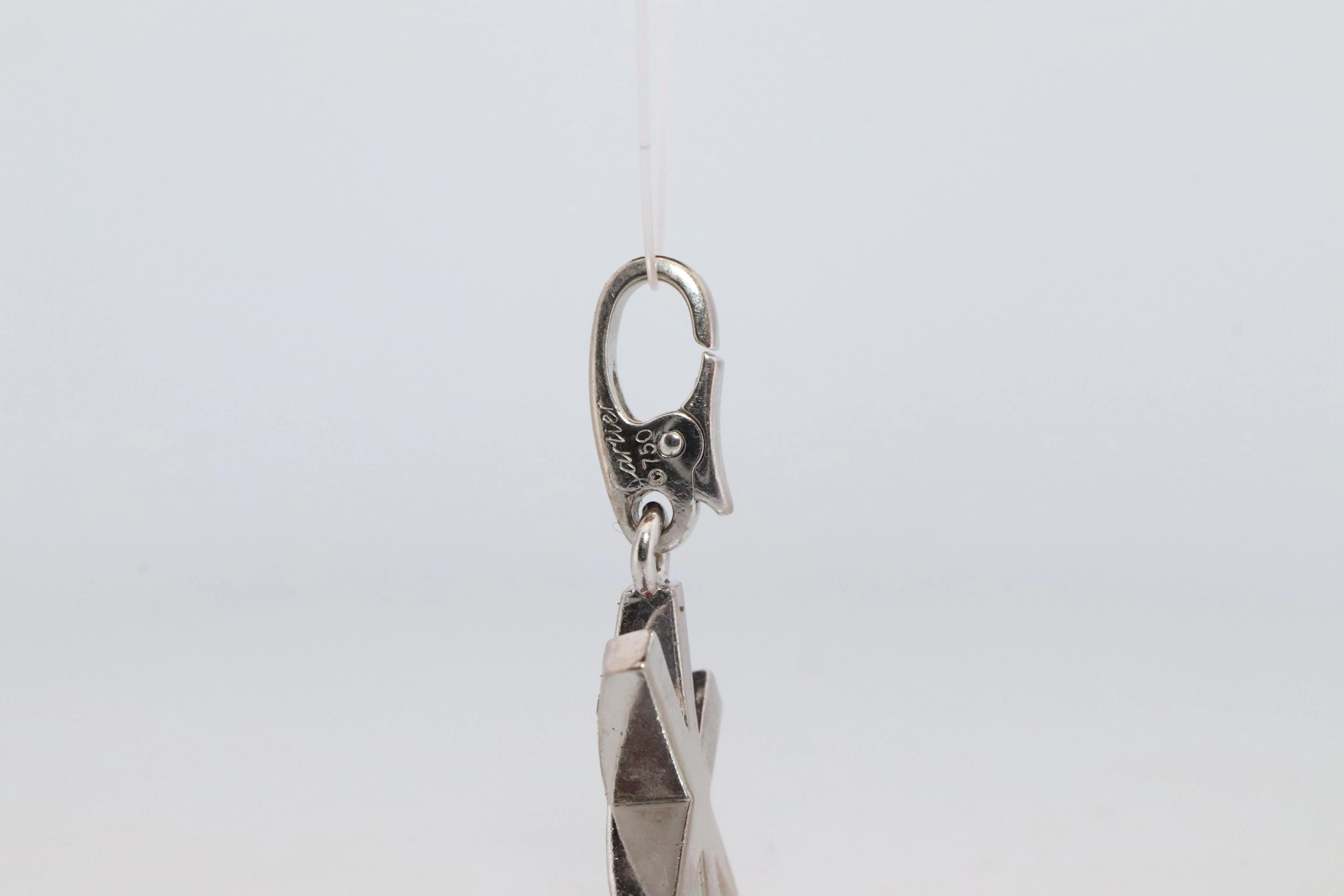 Genuine Cartier Firework Pendant. 18k White Gold Diamond Cartier Fireworks Charm