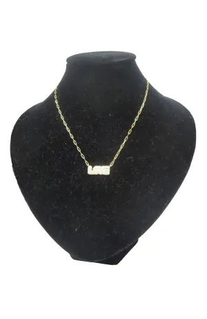 Gold Love Dainty PPC Necklace