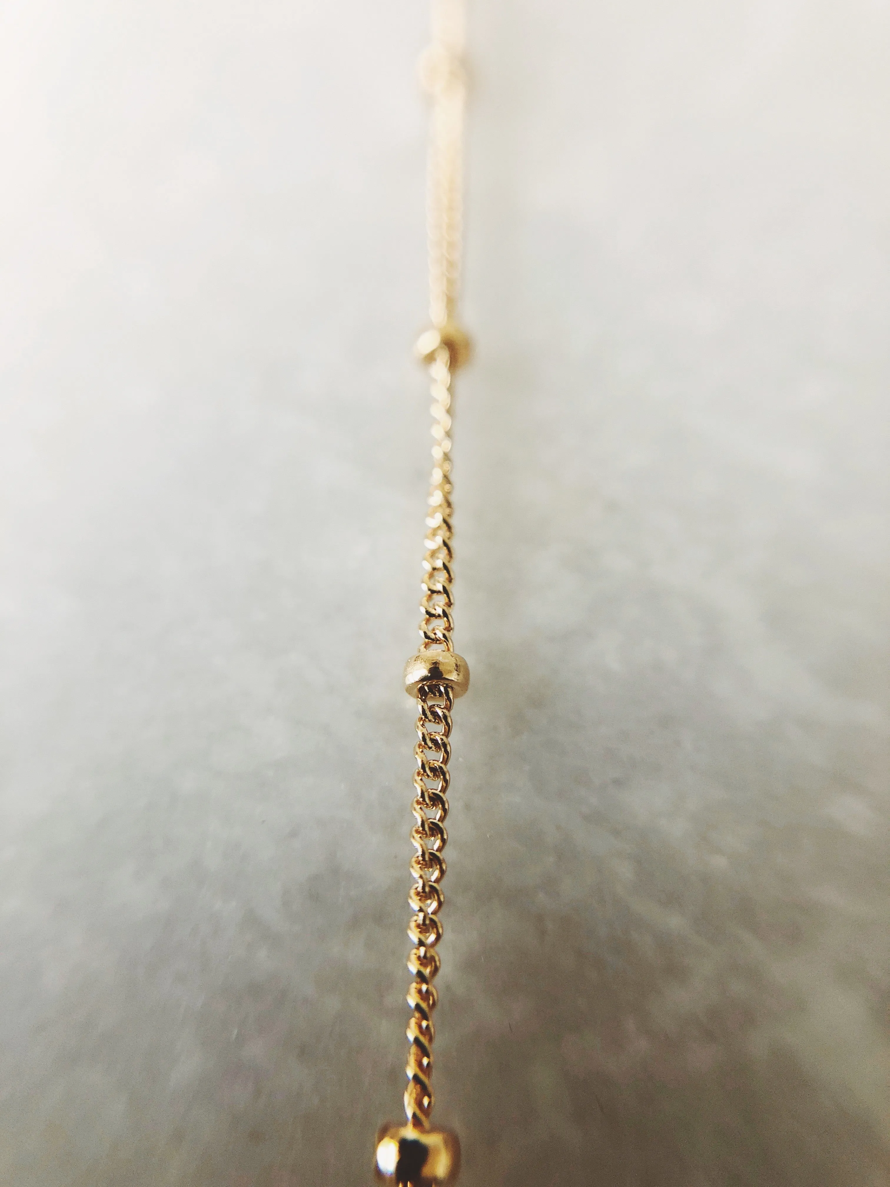 Gold Satellite Necklace