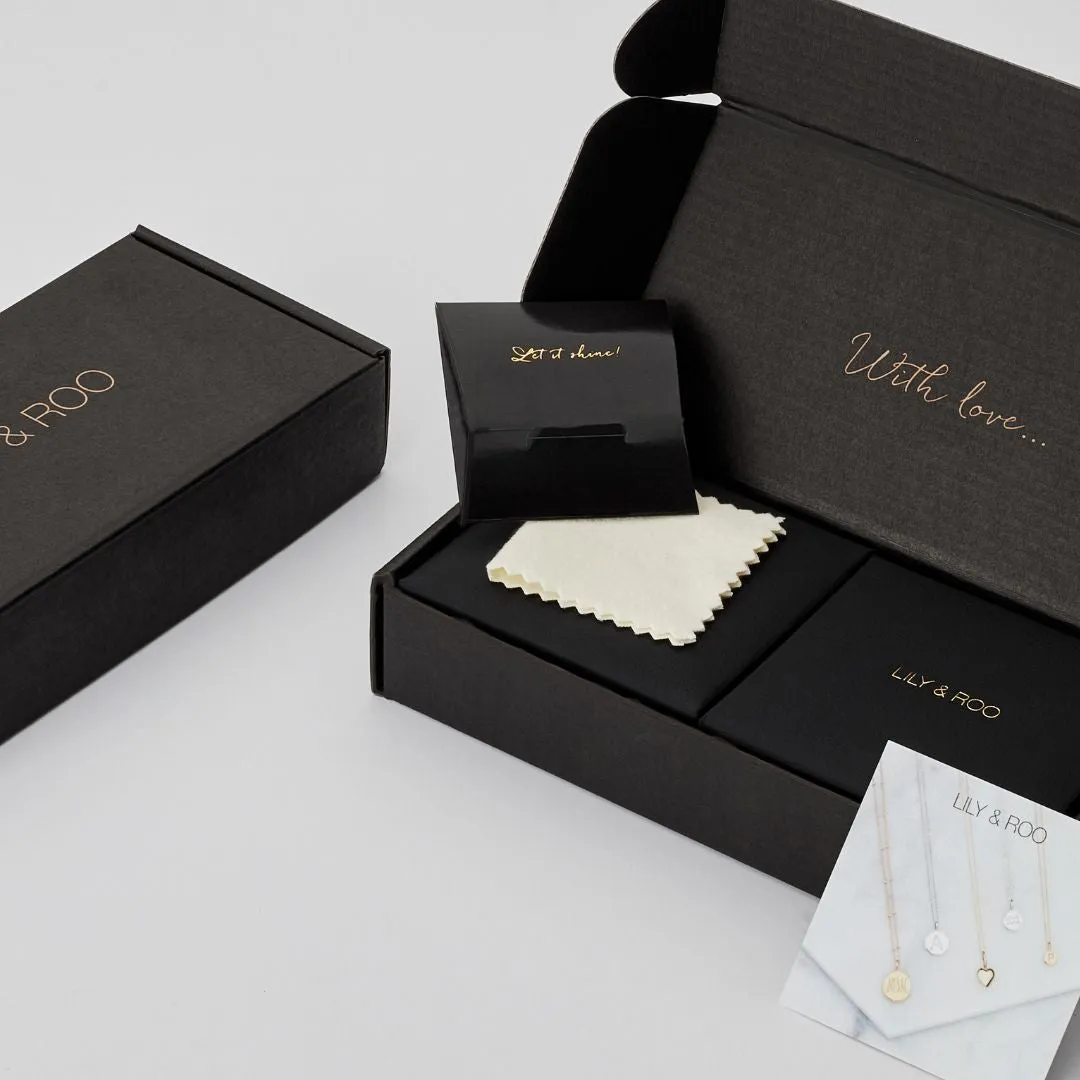 Gold Seed Pearl Drop Earrings
