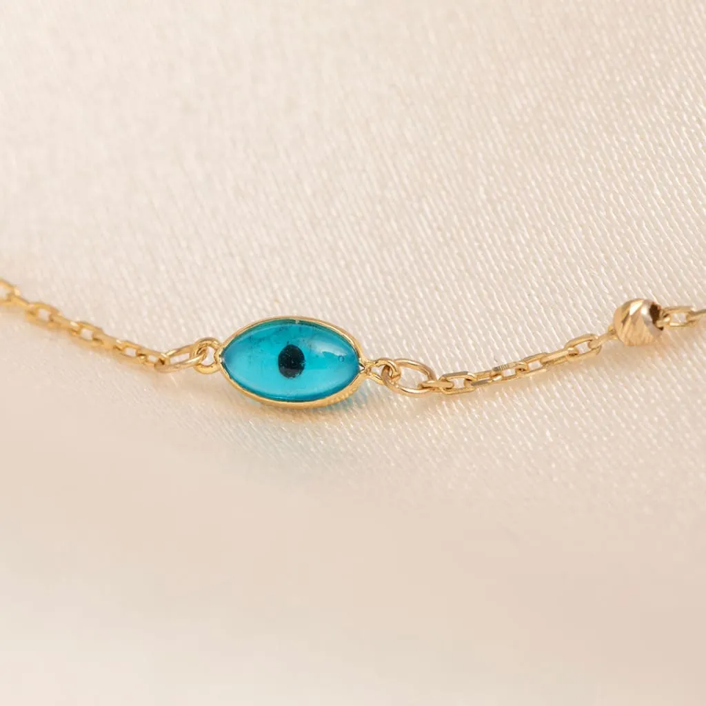 Guardian Eye Bracelet | 9ct Gold