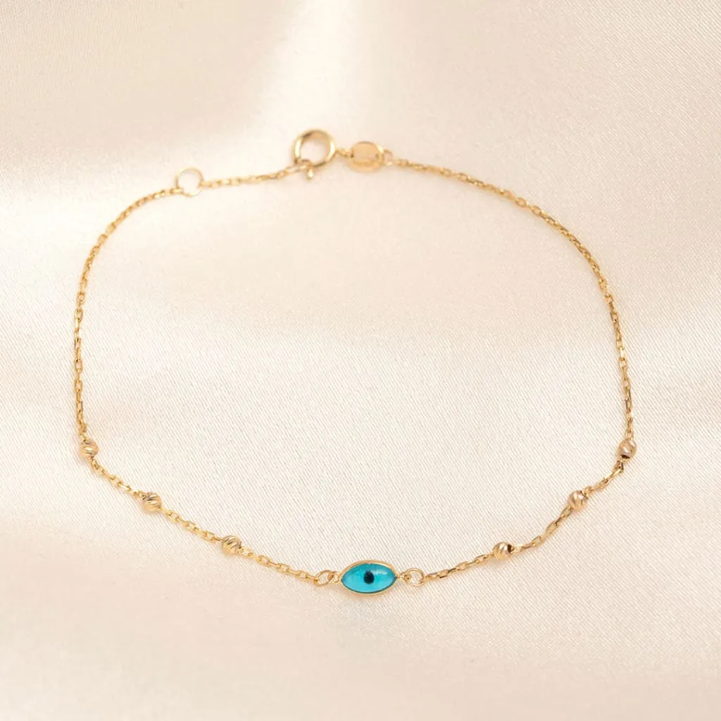 Guardian Eye Bracelet | 9ct Gold