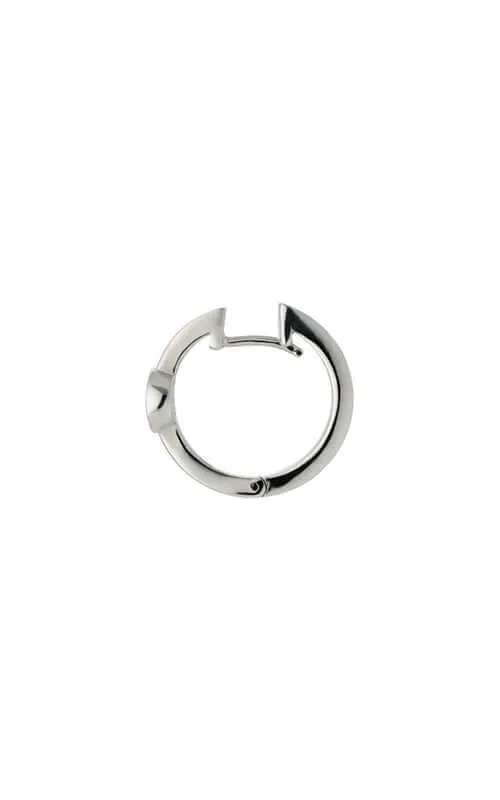 Gucci Interlocking G Sterling Silver Earrings YBD79632300100U