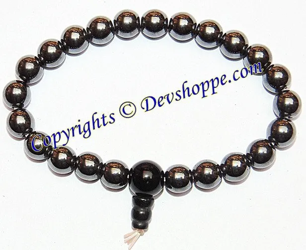 Hematite power bracelet to absorb negative energy and for protection