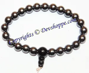 Hematite power bracelet to absorb negative energy and for protection