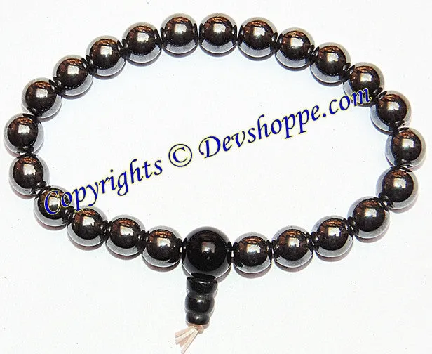 Hematite power bracelet to absorb negative energy and for protection
