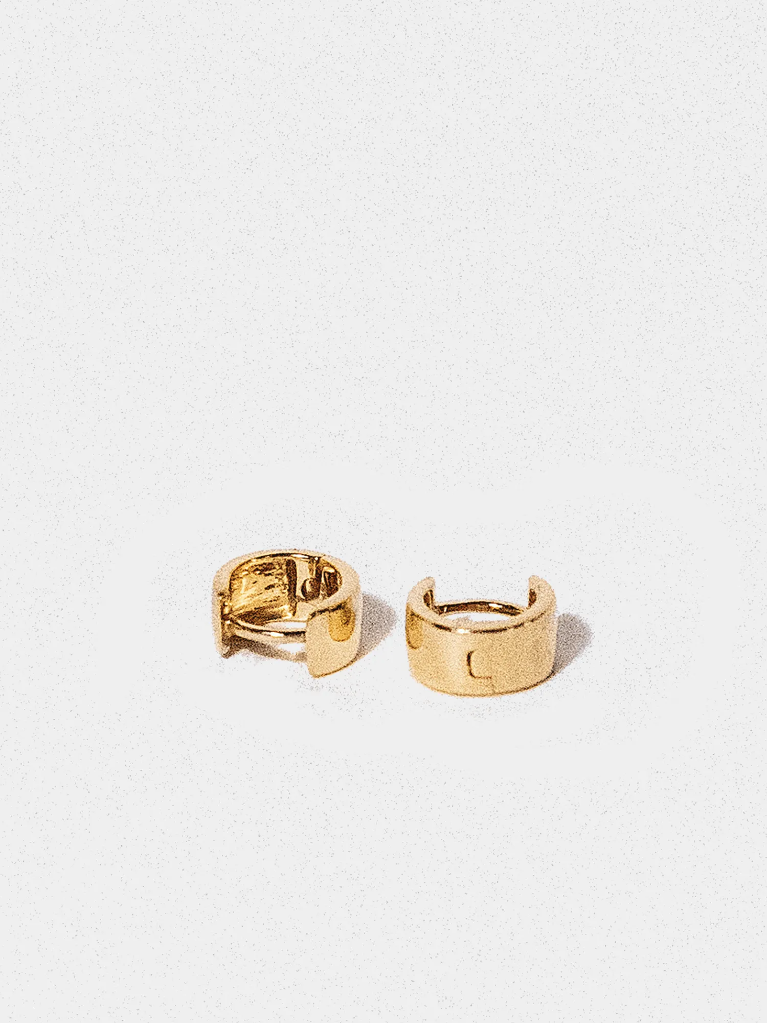 Huggie Hinge Hoops
