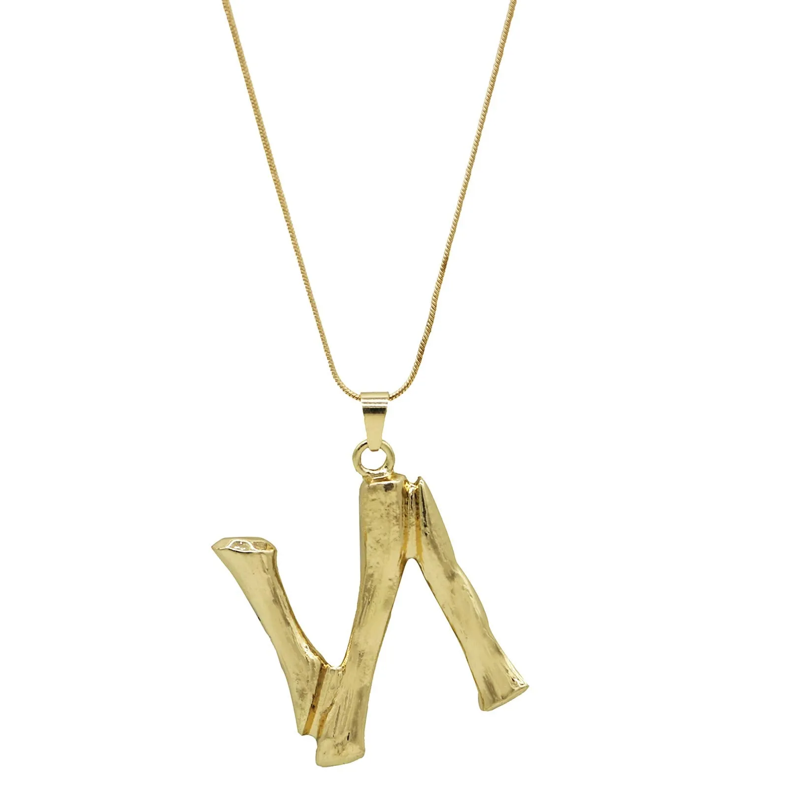Joker & Witch N Initial Pendant Necklace for Women