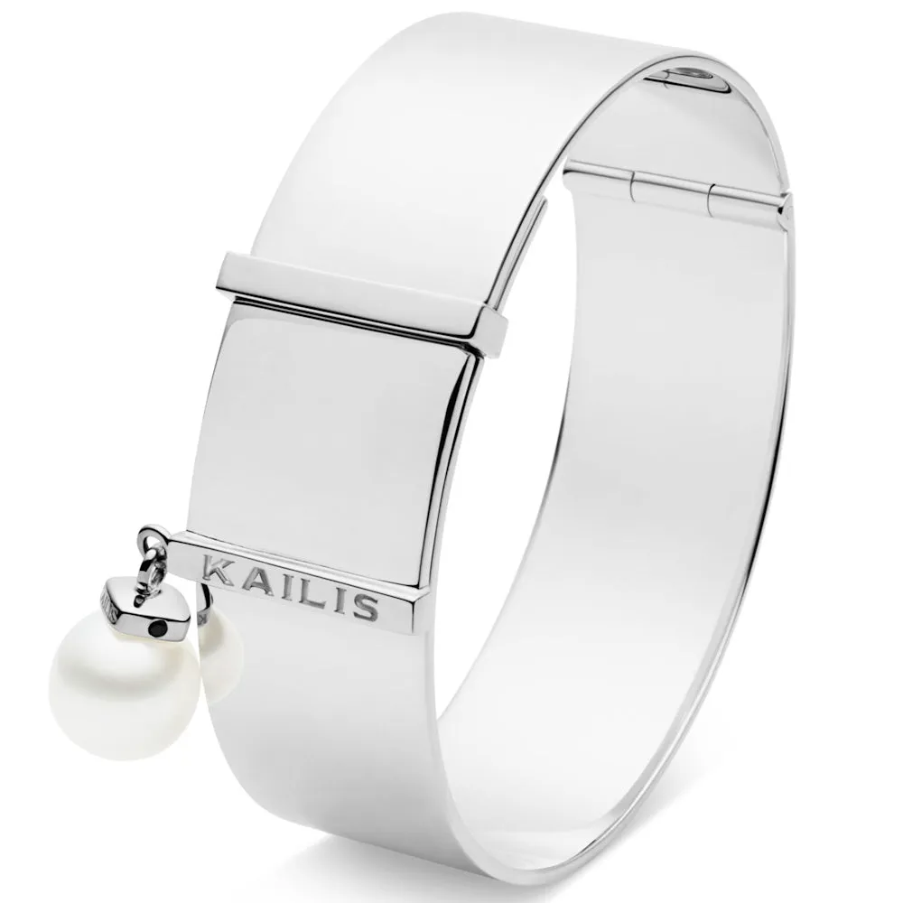 Kailis Silver Clip Bangle