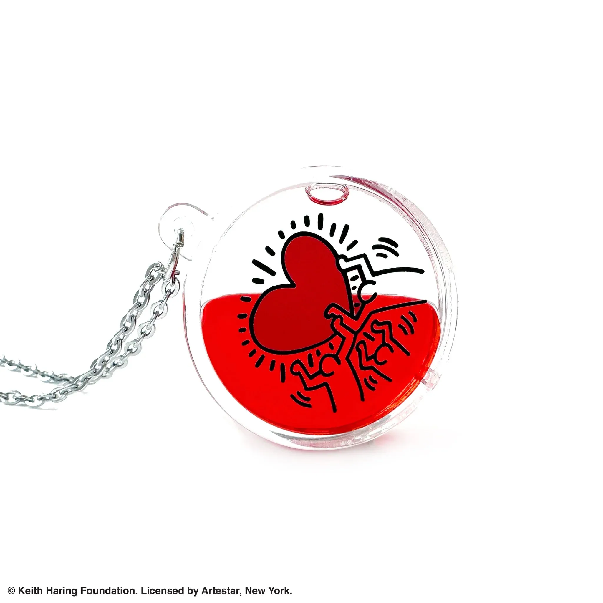 Keith Haring x Onch: Heart Necklace