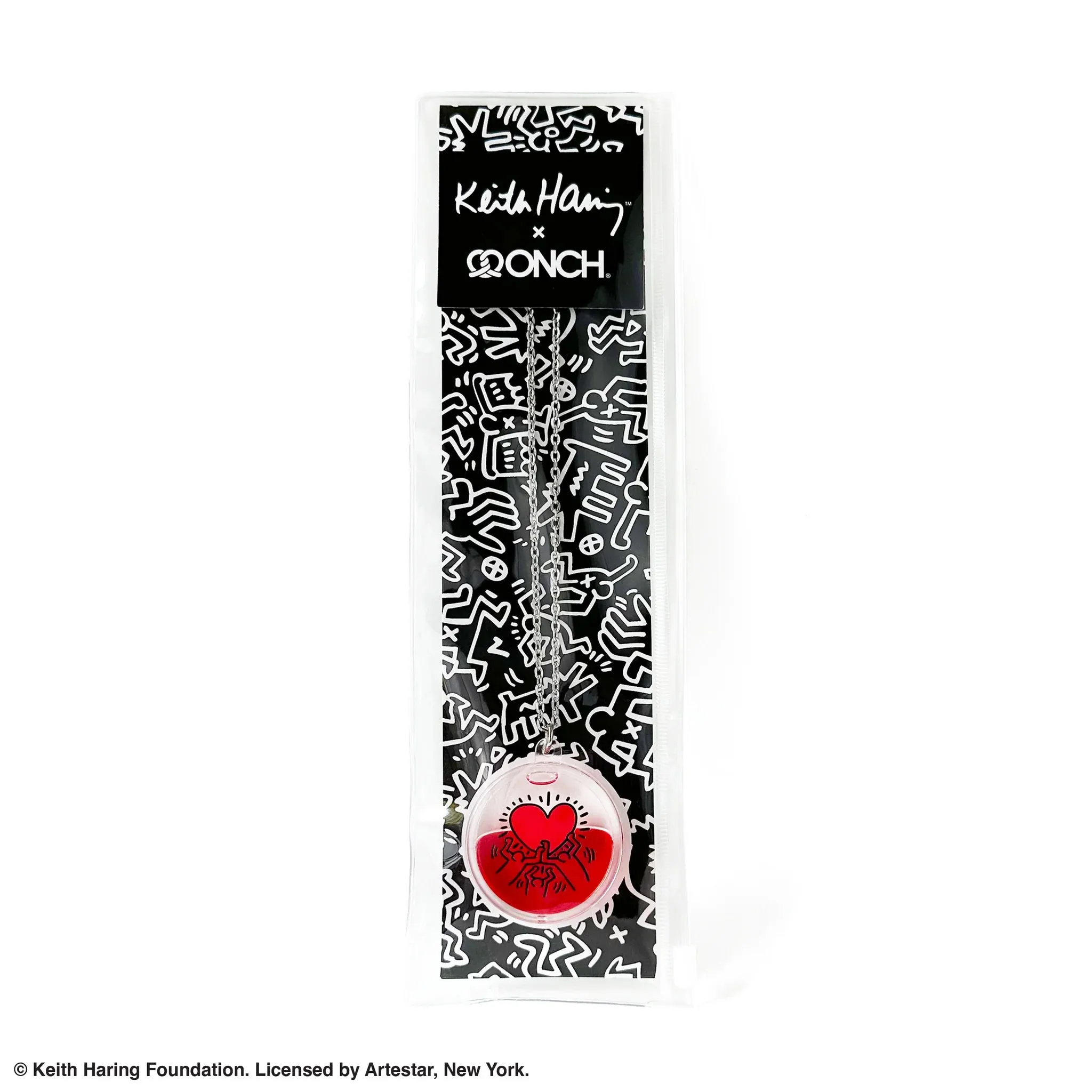 Keith Haring x Onch: Heart Necklace