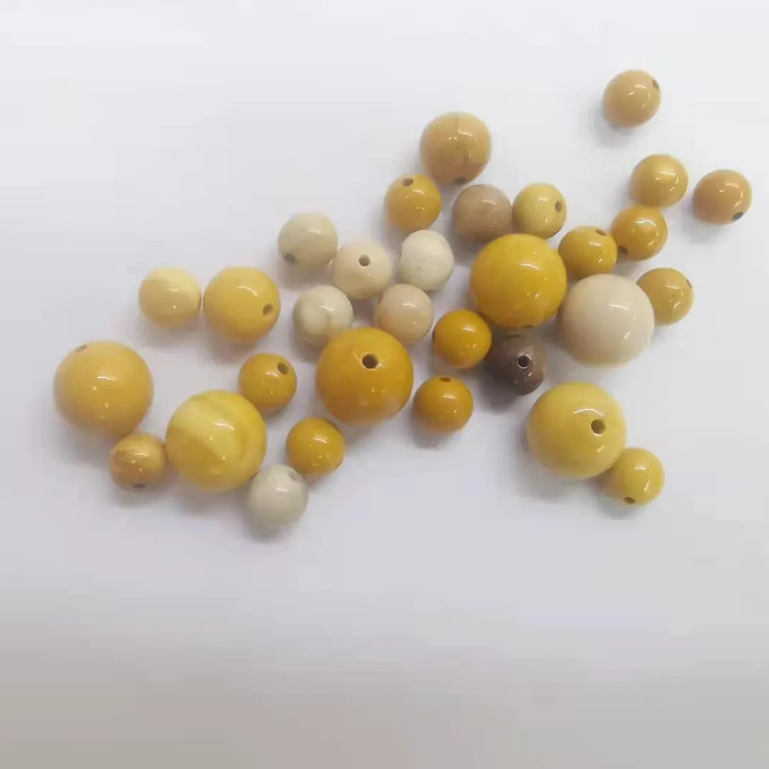 La Pierre Mustard Mookaite Earrings W/S