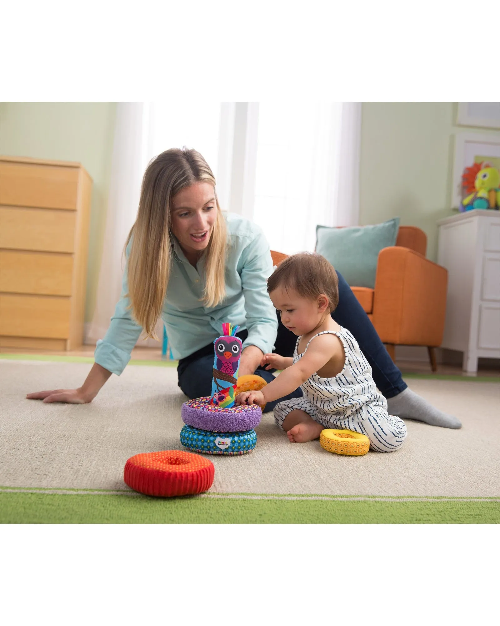 Lamaze Rainbow Stacking Rings