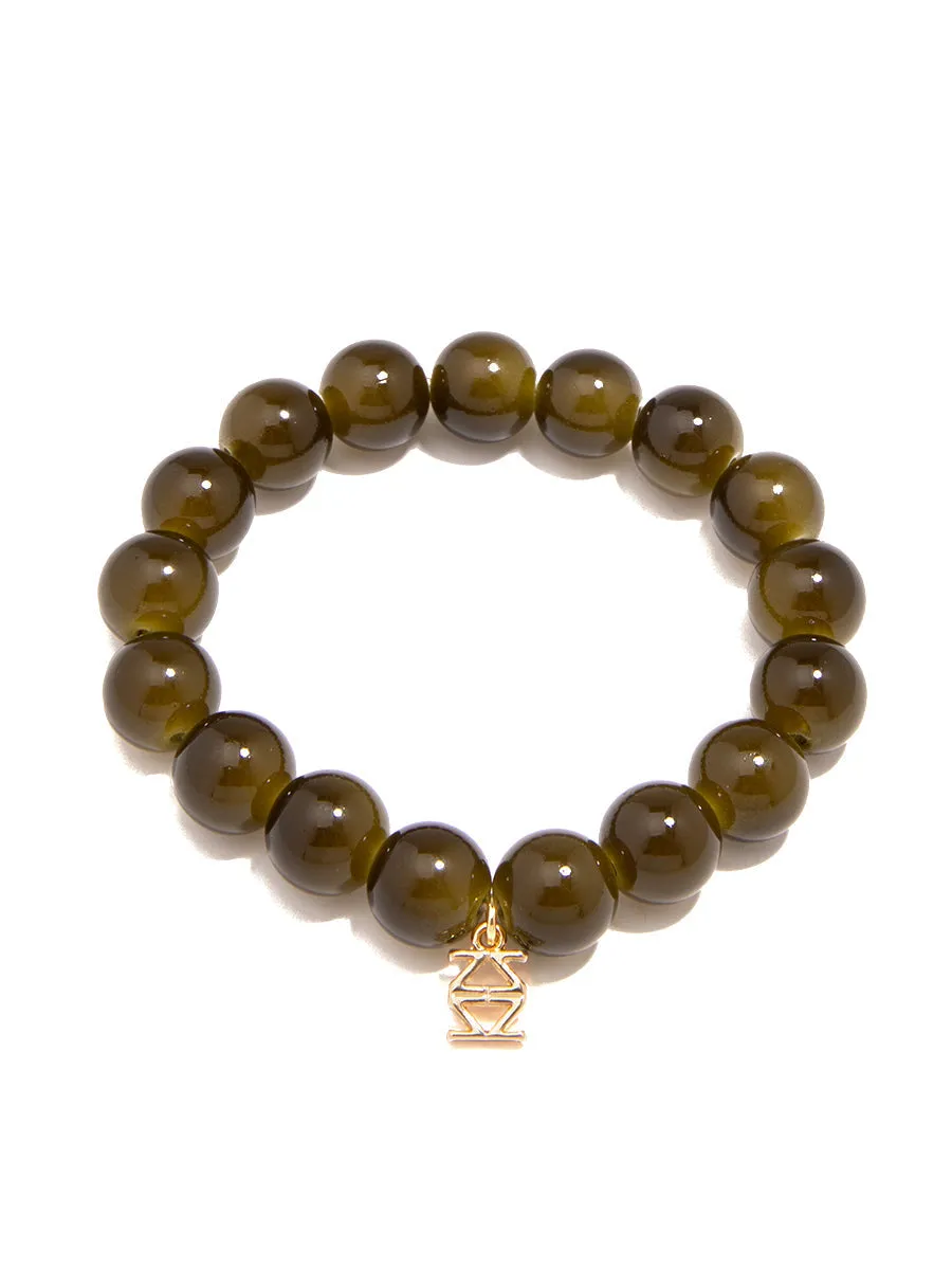 Layla Beaded Bracelet by ZENZII