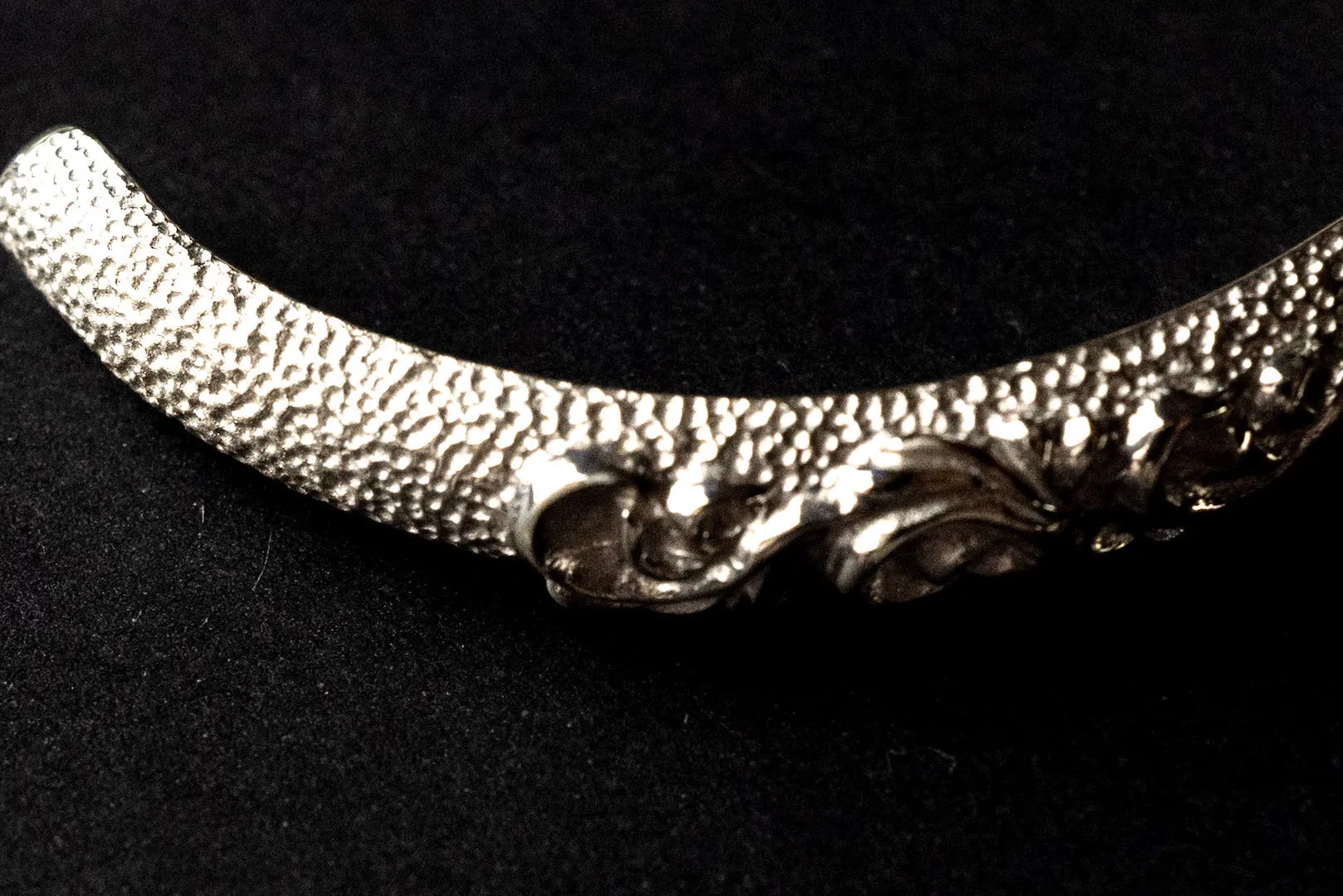 Legend 6mm "Ivy"  Silver Bangle With Turquoise (B-83-TQ)