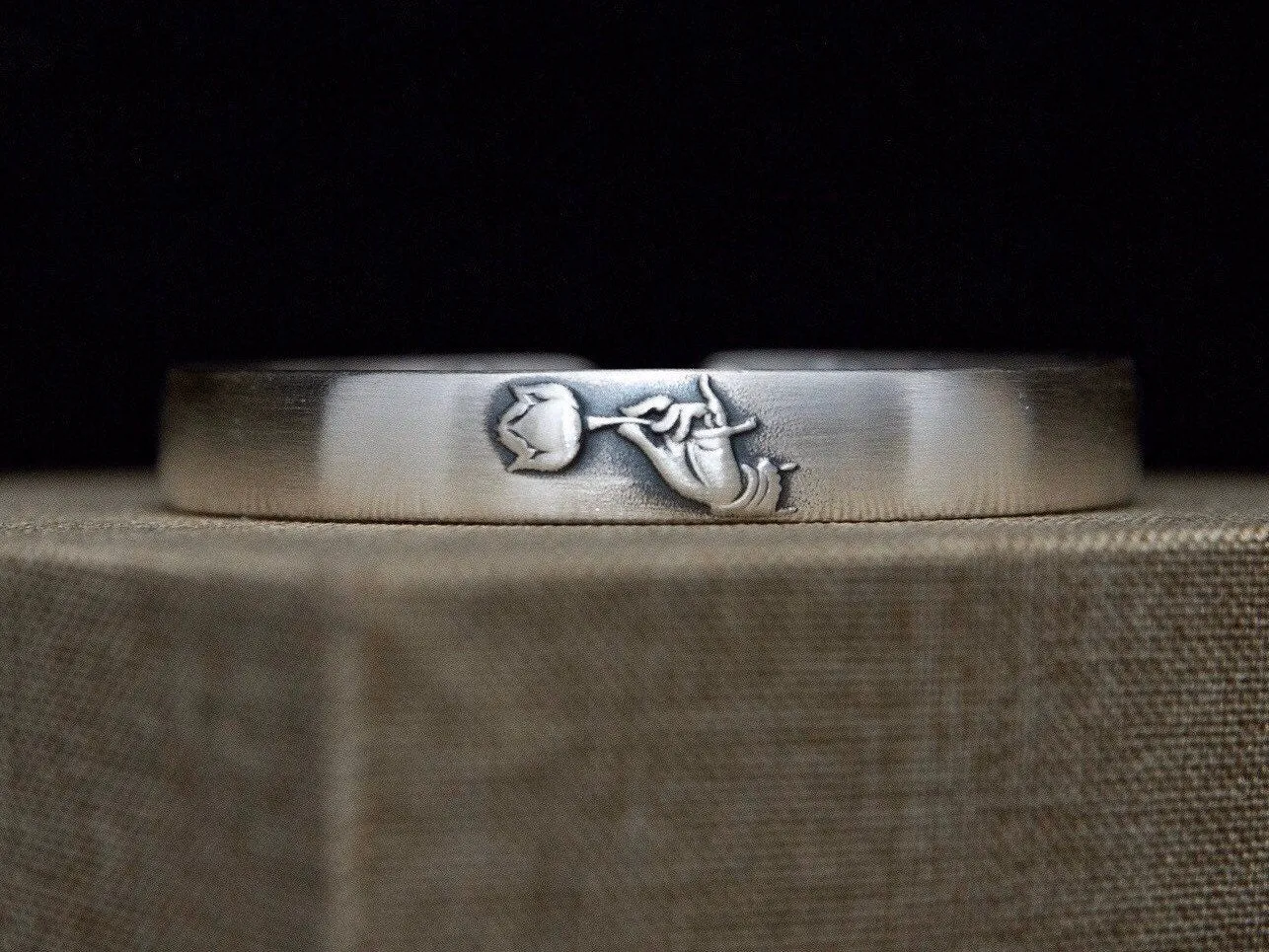 Lotus bracelet, silver cuff bracelet, lotus statement bracelet, engraved lotus cuff, lotus bangle, solid silver bangle, fine silver bracelet