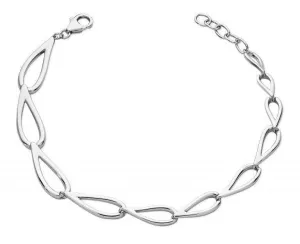 Lucy Q Sterling Silver Petal Bracelet