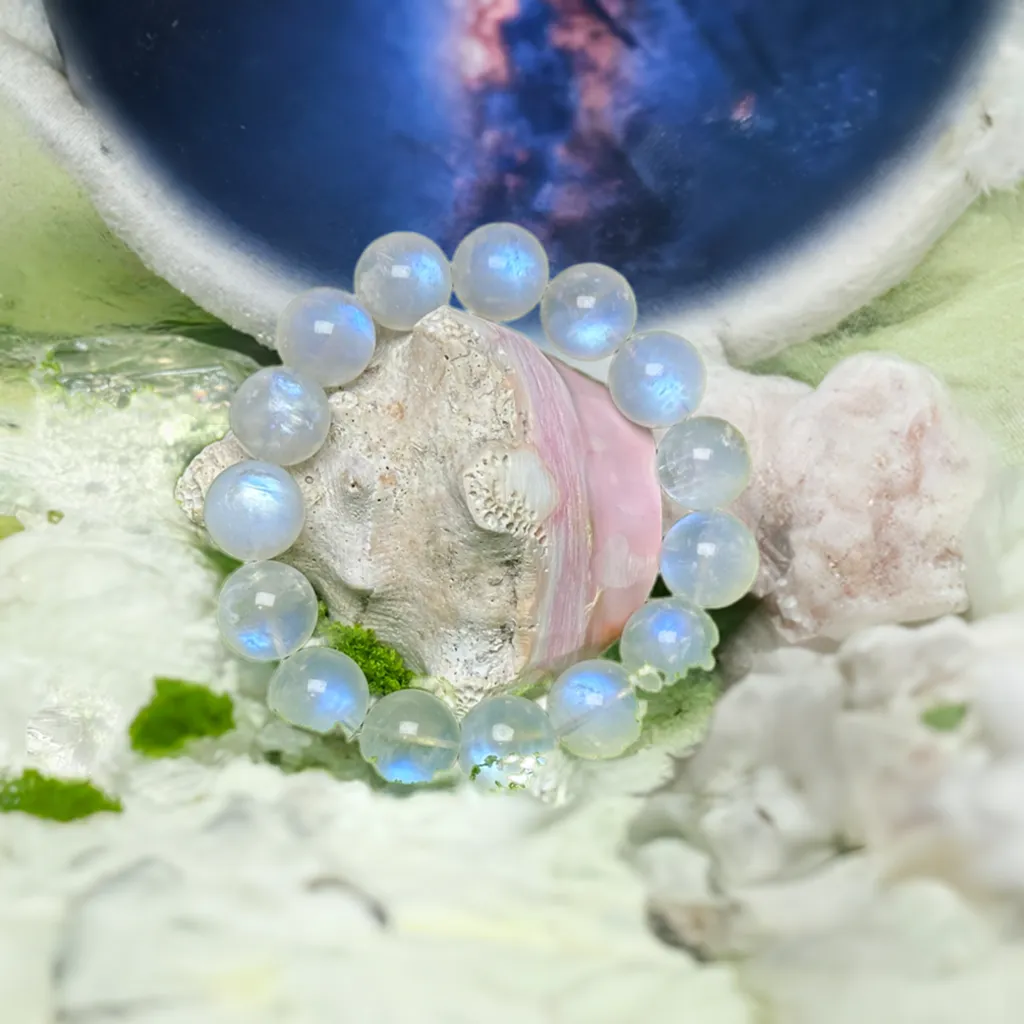 Lunar Glow Moonstone Bracelet