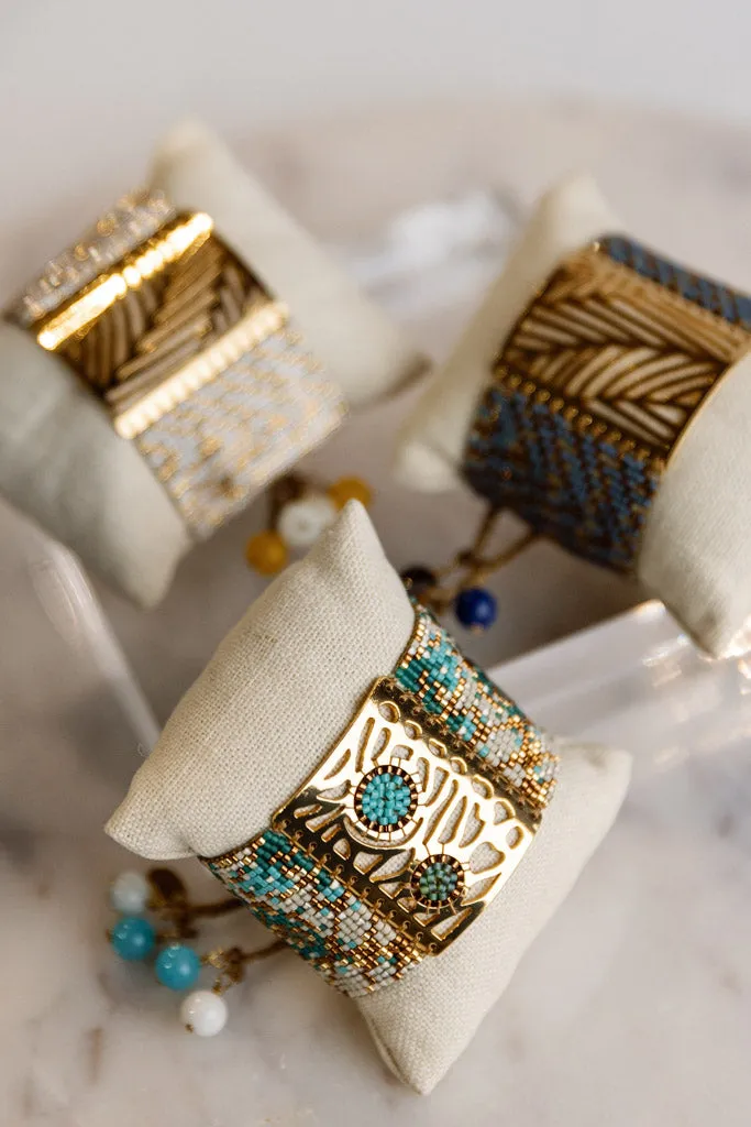 .Mariposa Beaded Bracelet