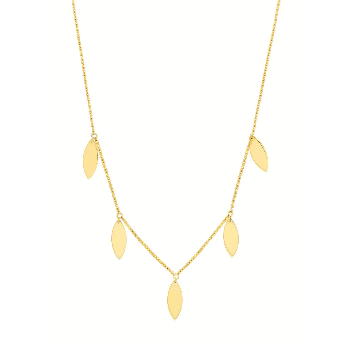 Marquise Drops Adjustable Necklace