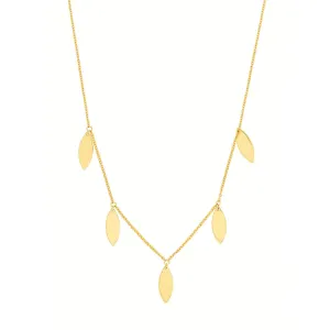 Marquise Drops Adjustable Necklace