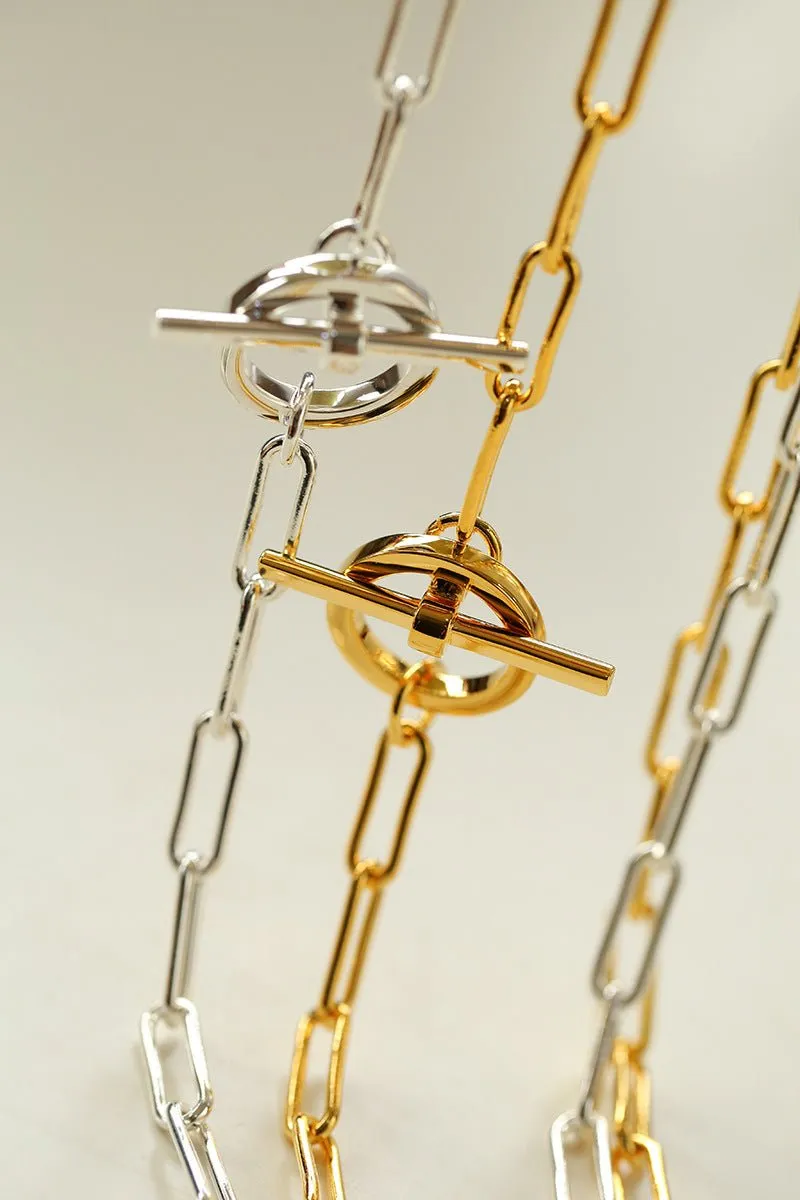 Metal Y-Shape Chain Sweater Chain Necklace