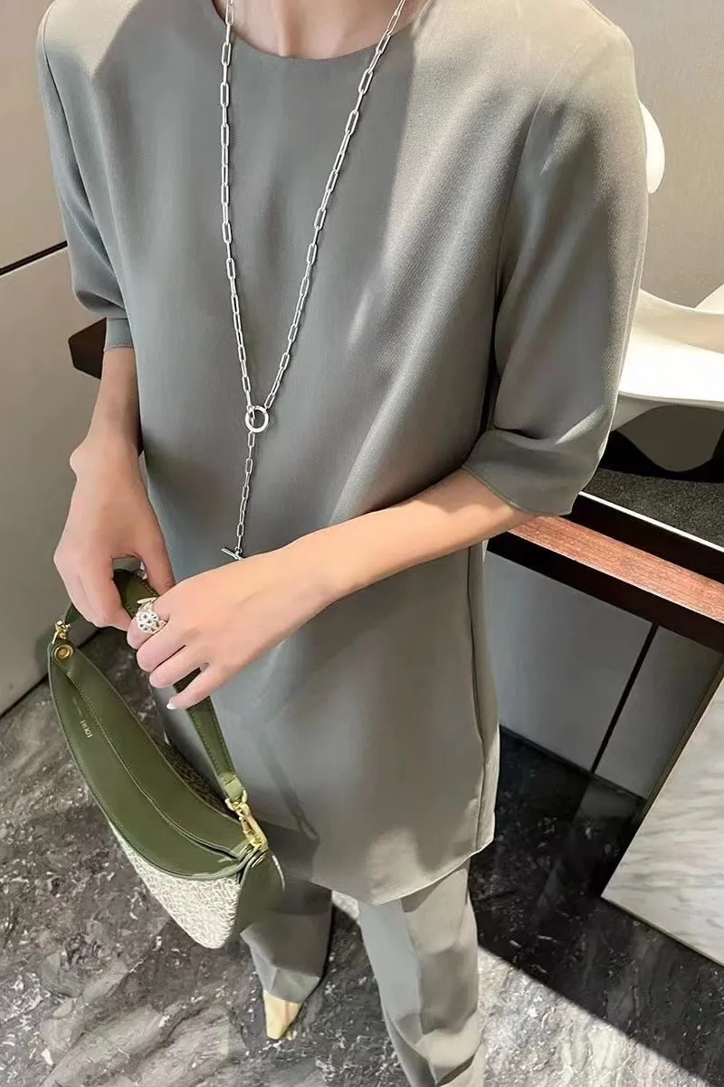 Metal Y-Shape Chain Sweater Chain Necklace
