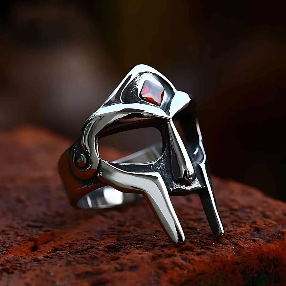 MF Doom Mask Ring