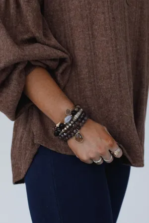 Midnight Bracelet Set - Purple Multi