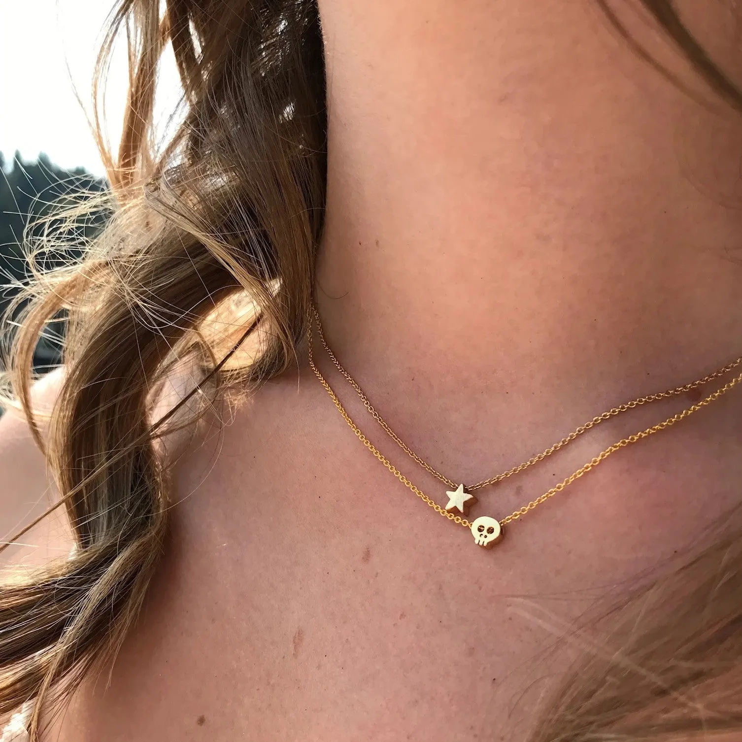 Mini Skull Necklace
