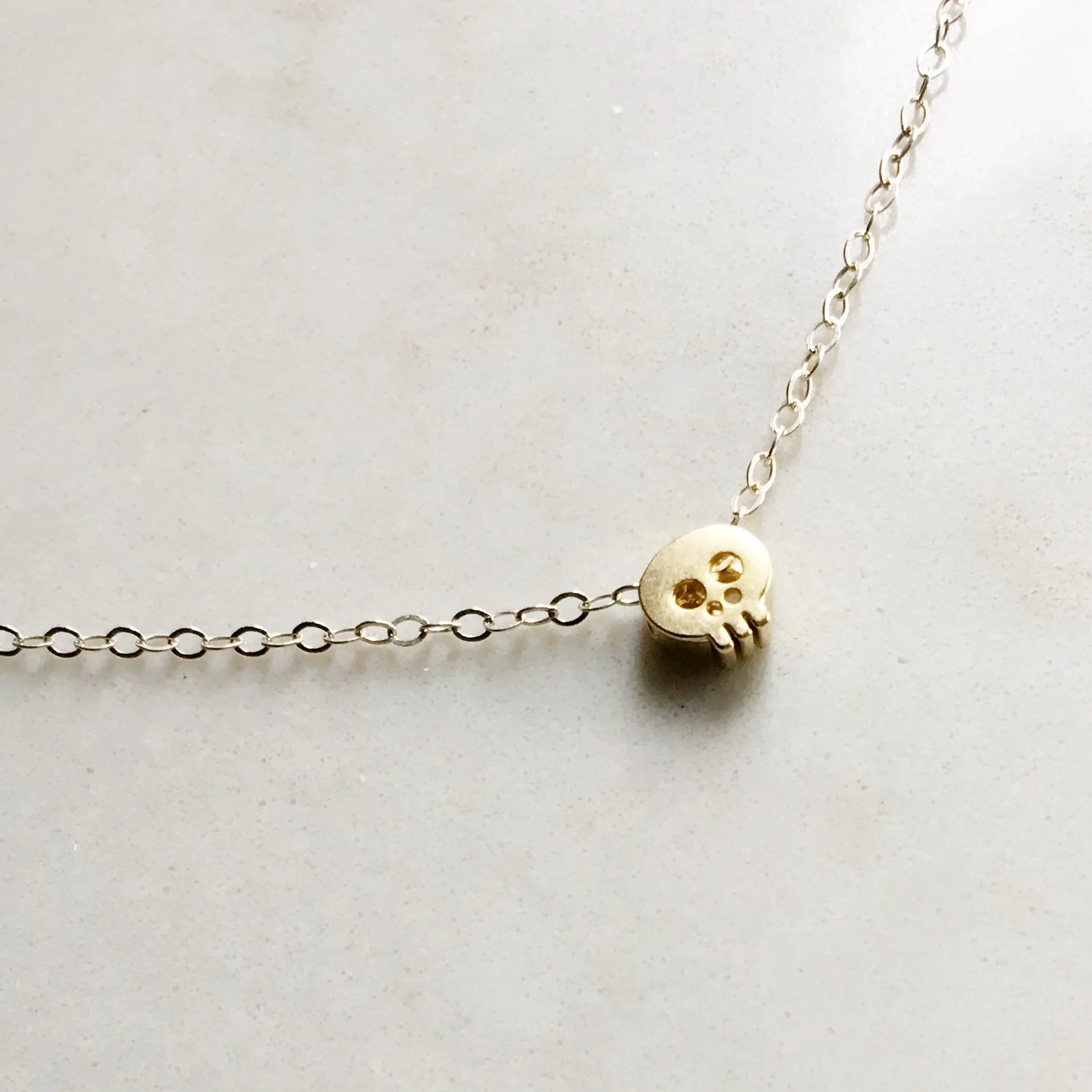 Mini Skull Necklace